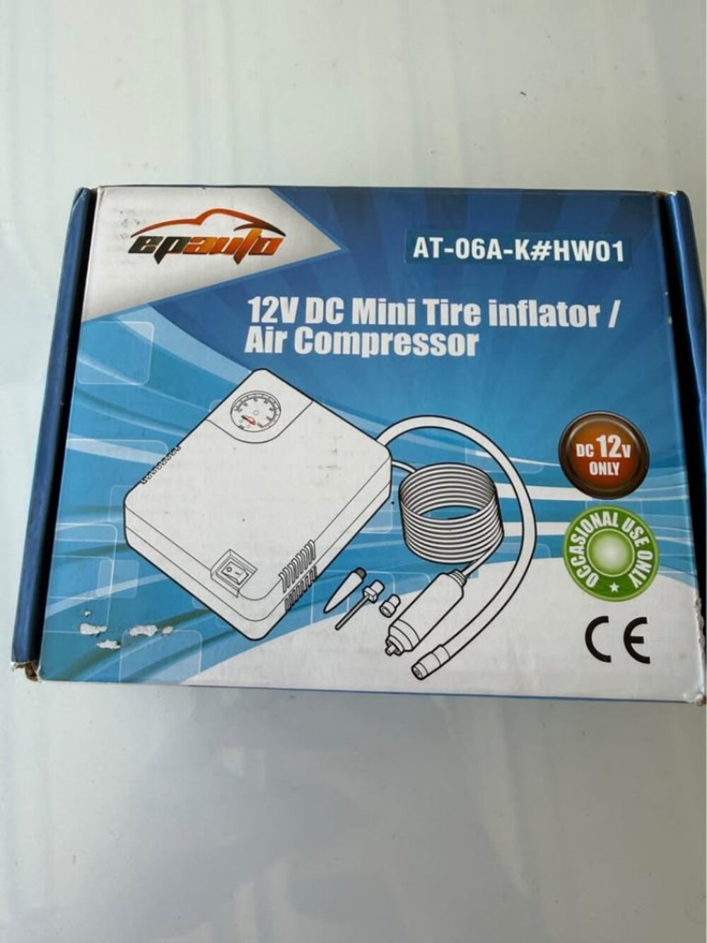 Tire inflator/Air pump